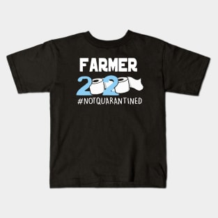 Farmer Not Quarantine Kids T-Shirt